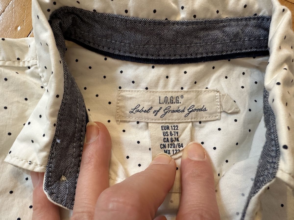 H&M Hemden, T-Shirts & Polos: L.O.G.G. Hemd, Gr. 122, Langarm – Gebraucht aus Zürich von Paleardi 3