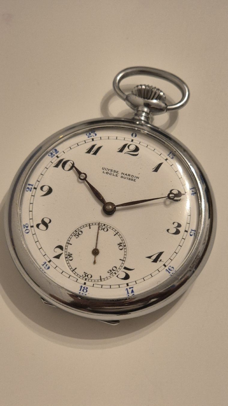 Ulysse Nardin Orologi: Ulysse Nardin Taschenuhr, *TOP* 50.6 mm – Usato da Marbach SG venduto da Zippo1401