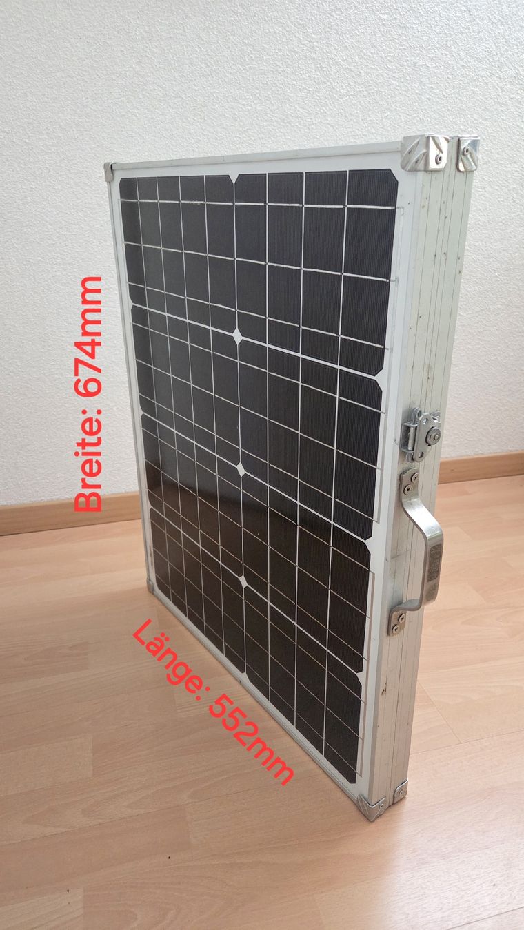 Dispositivi a energia solare: 2 Stk. Solarmodul je 50W Tragbar – Usato da Malters venduto da o_ANDI_o 1