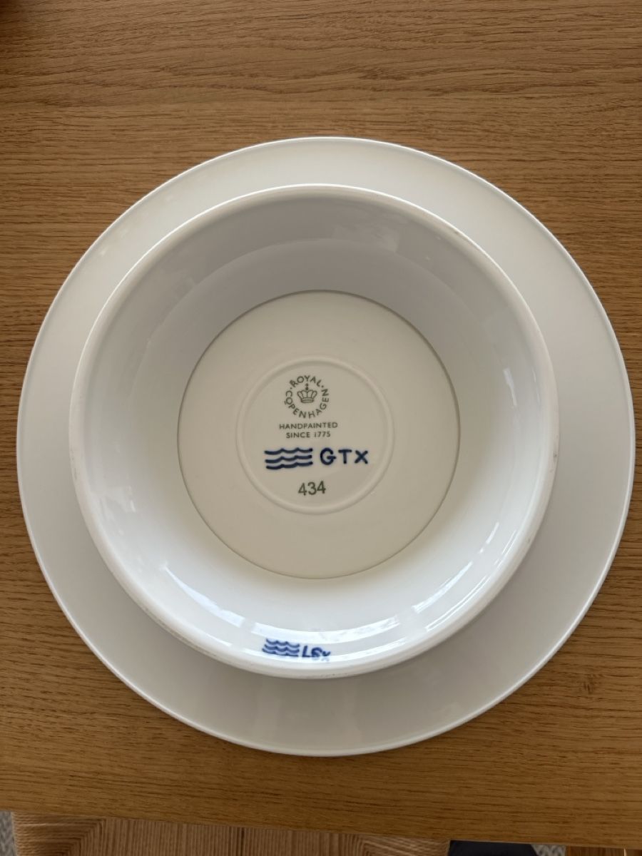 Royal Copenhagen Servierplatten: Tortenplatte Royal Copenhagen – Gebraucht aus Beringen von Chris2026 2