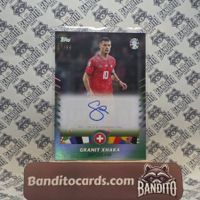 Topps Uefa Euro 2024 Granit Xhaka auto /99 - schweiz