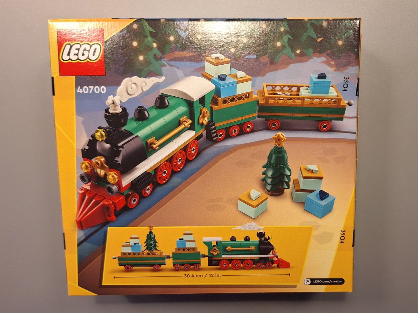 Lego Baukästen: LEGO® CREATOR 40700 Winterlicher Weihnachtszug – Neu und originalverpackt aus Oberkulm von K_K_Bricks_and_Toys 1
