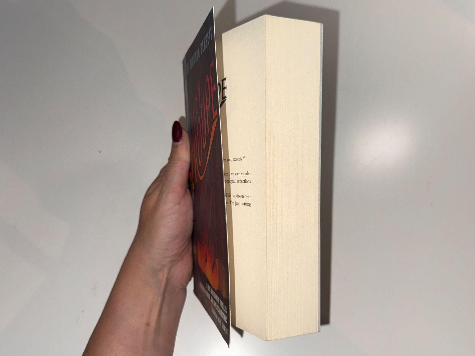 Libri: NOVEL: Robert Jackson Bennet, The Troupe – Usato da Grosswangen venduto da English_books 1