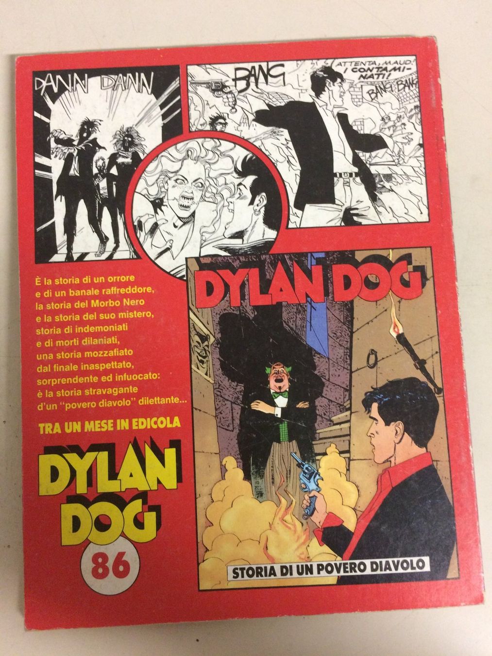 Comics: DYLAN DOG # 85 FANTASMI Sergio Bonelli 1993 – Gebraucht aus Vezia von Aquarius_Age 4