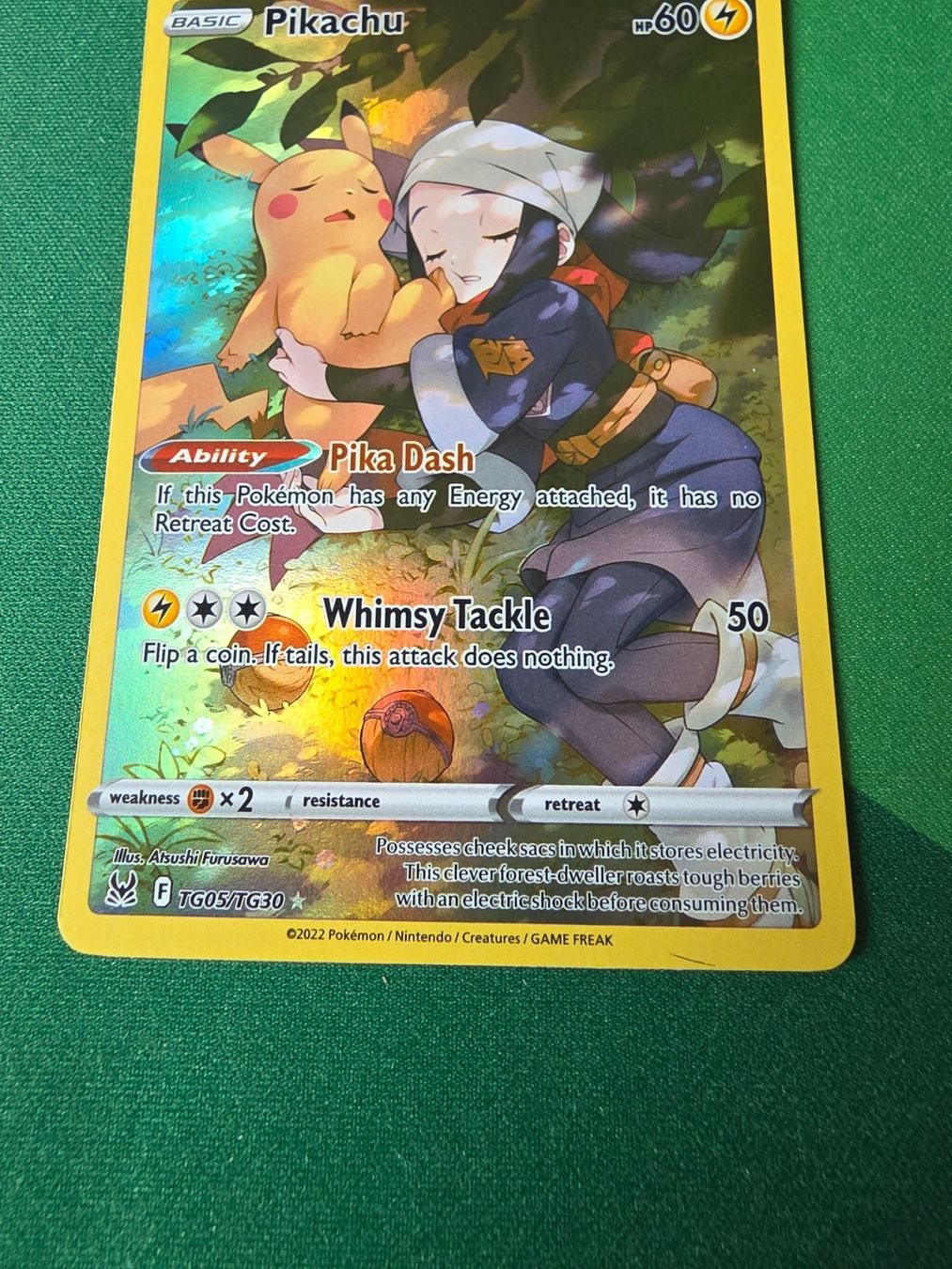 Pokémon Carte collezionabili: Pokemon Pikachu TG05/TG30 Lost Origin Englisch – Nuovo (secondo la descrizione) da Gossau SG venduto da worklifebalance 5