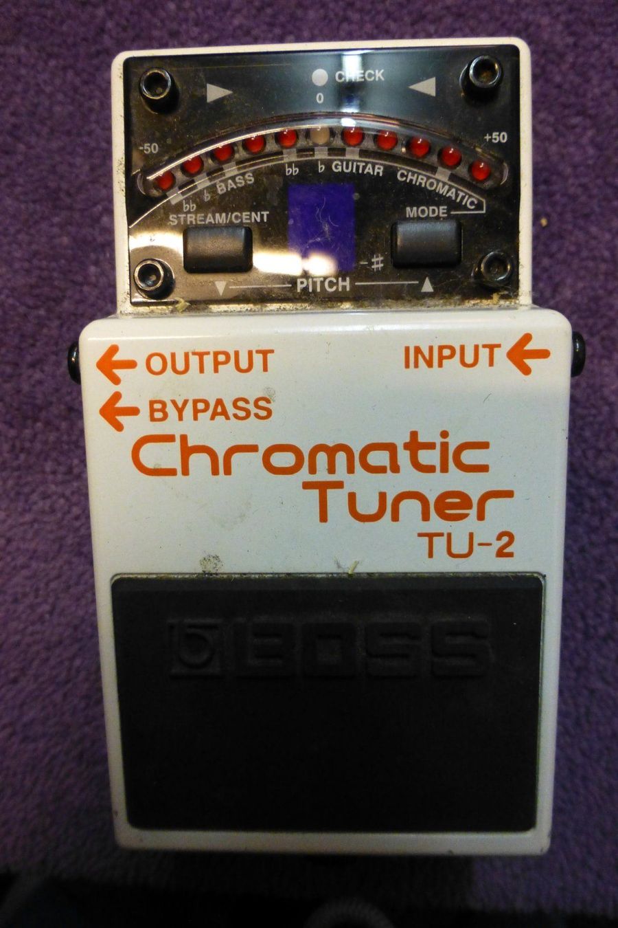 Boss Musikinstrumente: BOSS TU-2 CHROMATIC TUNER ... – Gebraucht aus Zürich von Antiquedealer
