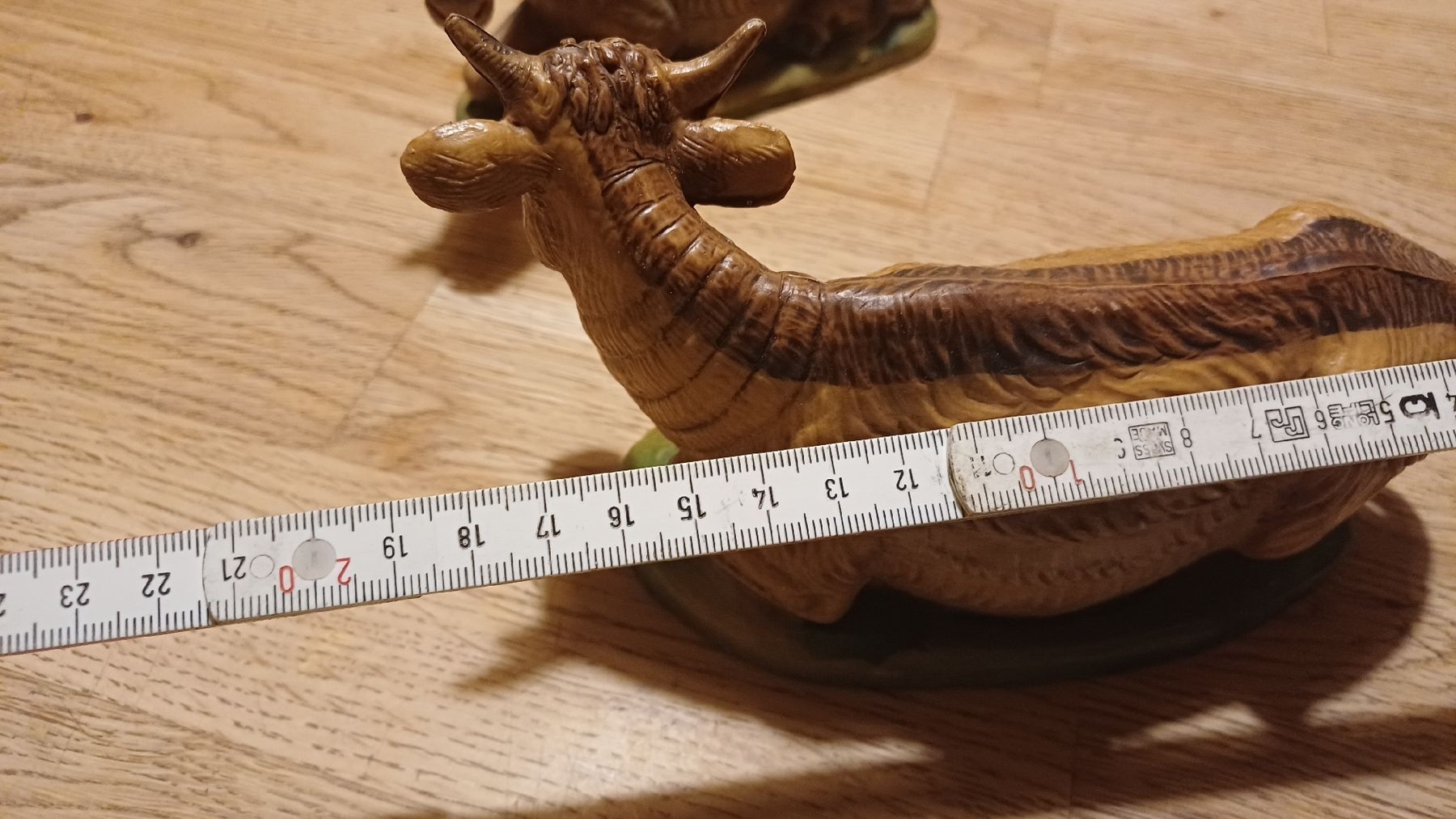 Statuette: 1 Kuh und 1 Esel gross Krippenfiguren – Usato da Flawil venduto da Naphtali 3