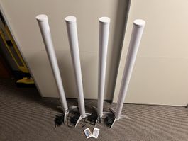 4er Set LED Color Tube II - Stimmungsvolle Beleuchtung!