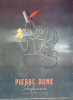 Pierre Dune Parfum - Alte Werbung / Ancienne publicité 1943