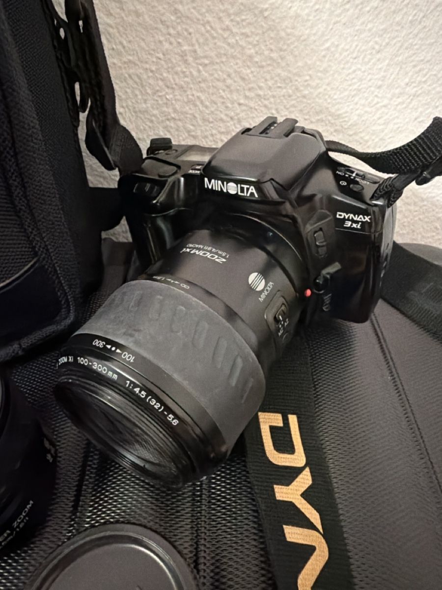 Minolta Fotocamera: Minolta Dynax 3xi Spiegelreflexkamera mit Objektiv Set – Usato da Meilen venduto da inanilus93 1
