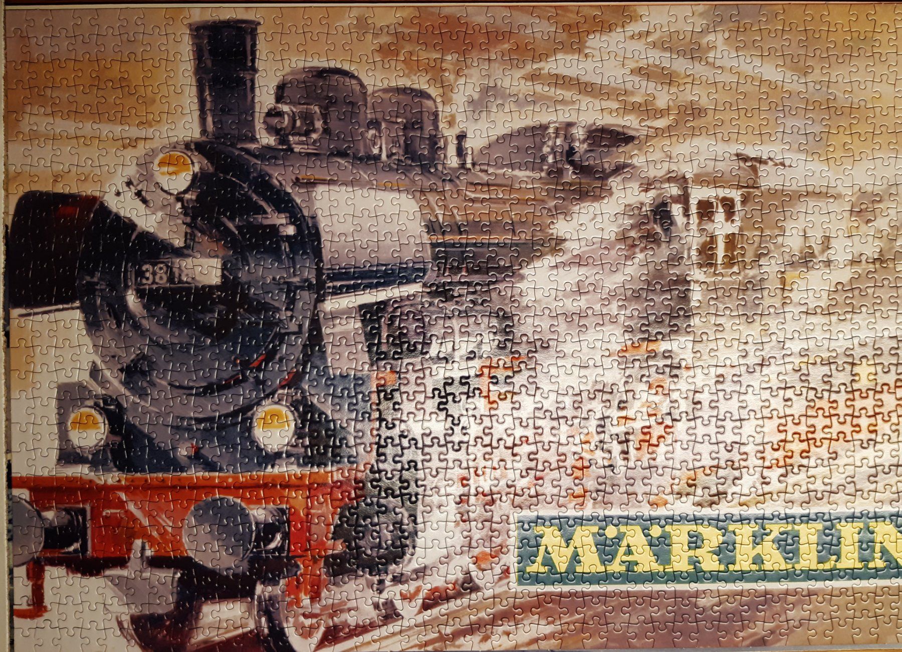 Puzzle: Dampflok-Puzzle – Usato da Amriswil venduto da Amrisa39 1