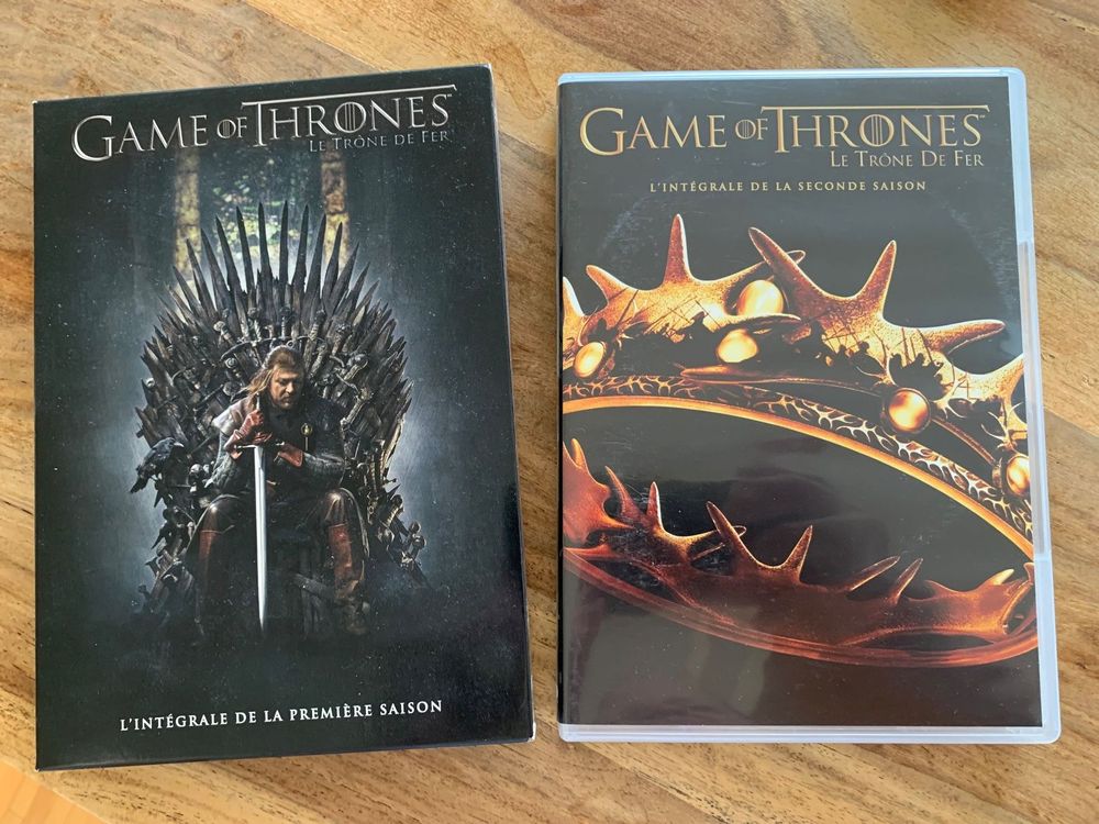 DVD Game of Thrones Season 1 & 2 Francais, English/Anglais Kaufen auf Ricardo