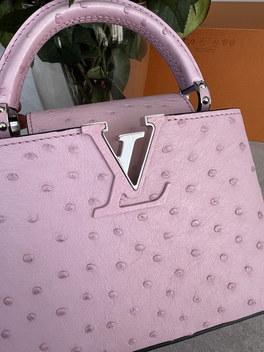 Louis Vuitton Borse da donna: Original Louis Vuitton Capucines Mini Straußenleder Ostrich – Nuovo (secondo la descrizione) da Baar venduto da Axel_Fooly 2