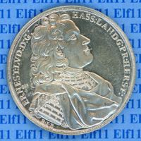 DEm___0.00 1973 Nachpr. Ernst Ludwig 1714 stgl Medaille