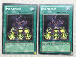 Yu-Gi-Oh! Des Quaken CRV-DE042 Deutsch Common 1. Auflage 2x