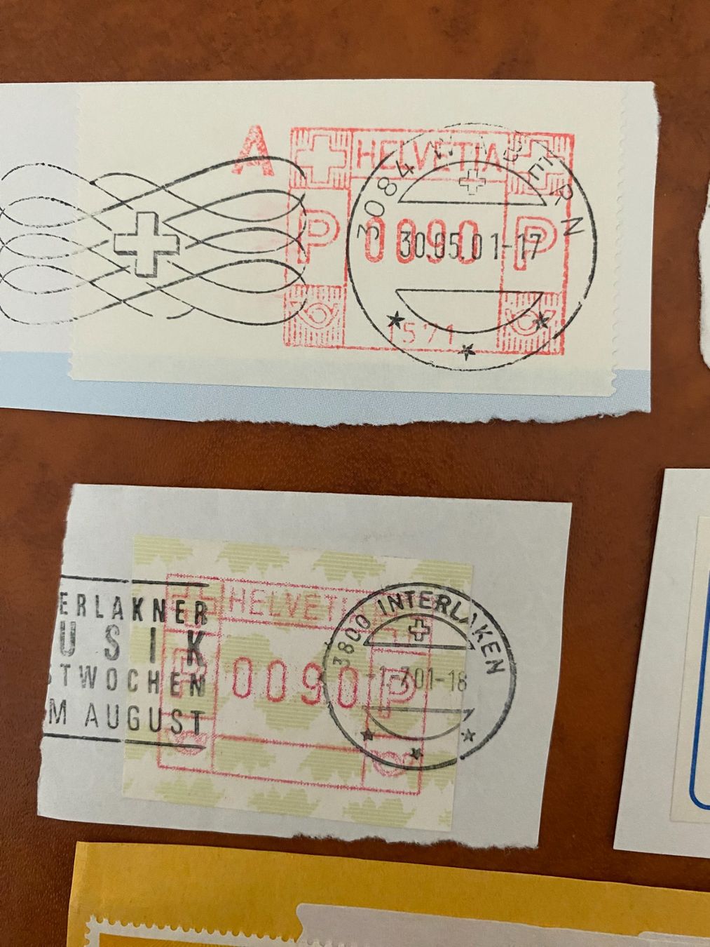 Tutti i francobolli: Automatenmarken – Usato da matten b. interlaken venduto da jfran17 1