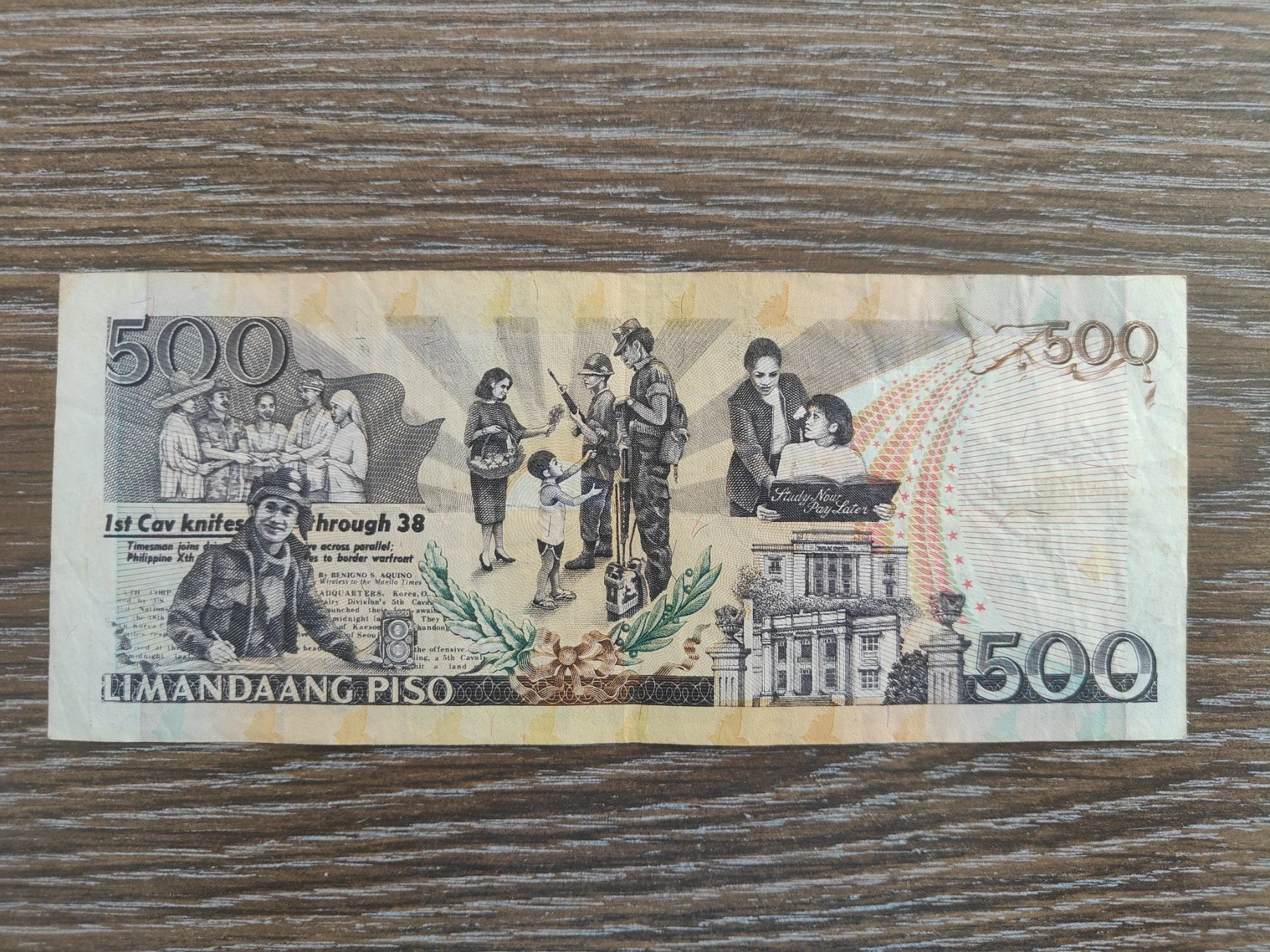 Banknoten: Philippinen 500 Piso 2012 !!!!!! – Gebraucht aus Flaach von Lonzo99 1