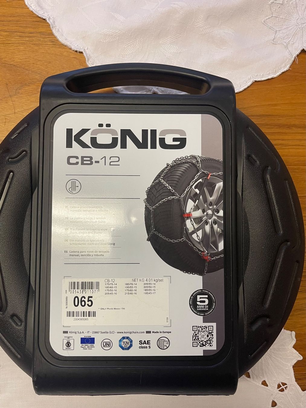 König Catene da neve: Schneeketten König – Nuovo e nell'imballaggio originale da Buttwil venduto da marsmen