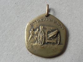 Medaille Schweiz Militär Grenzbesetzung 1939 Bttr. Camp. 2