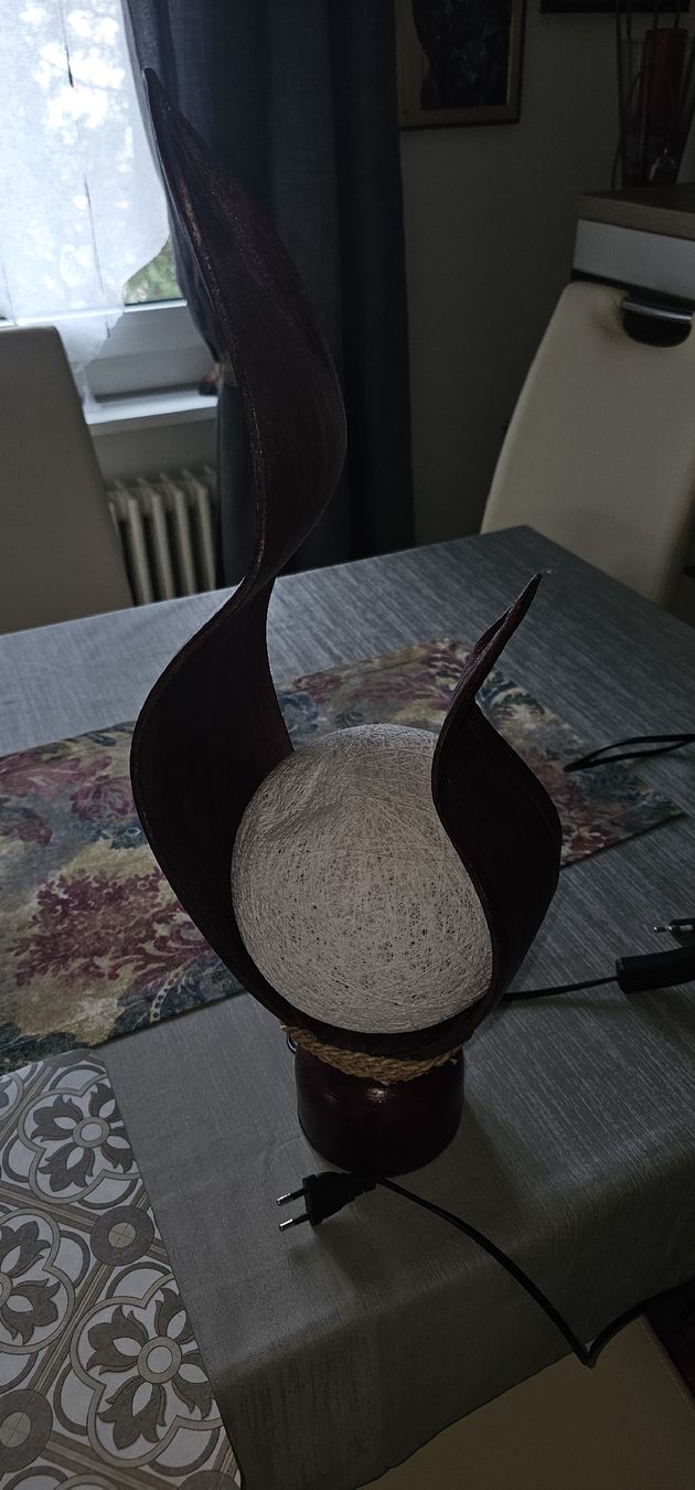 Lampen: 2er Set Tischlampe Holz – Gebraucht aus Winterthur von Mancick 4