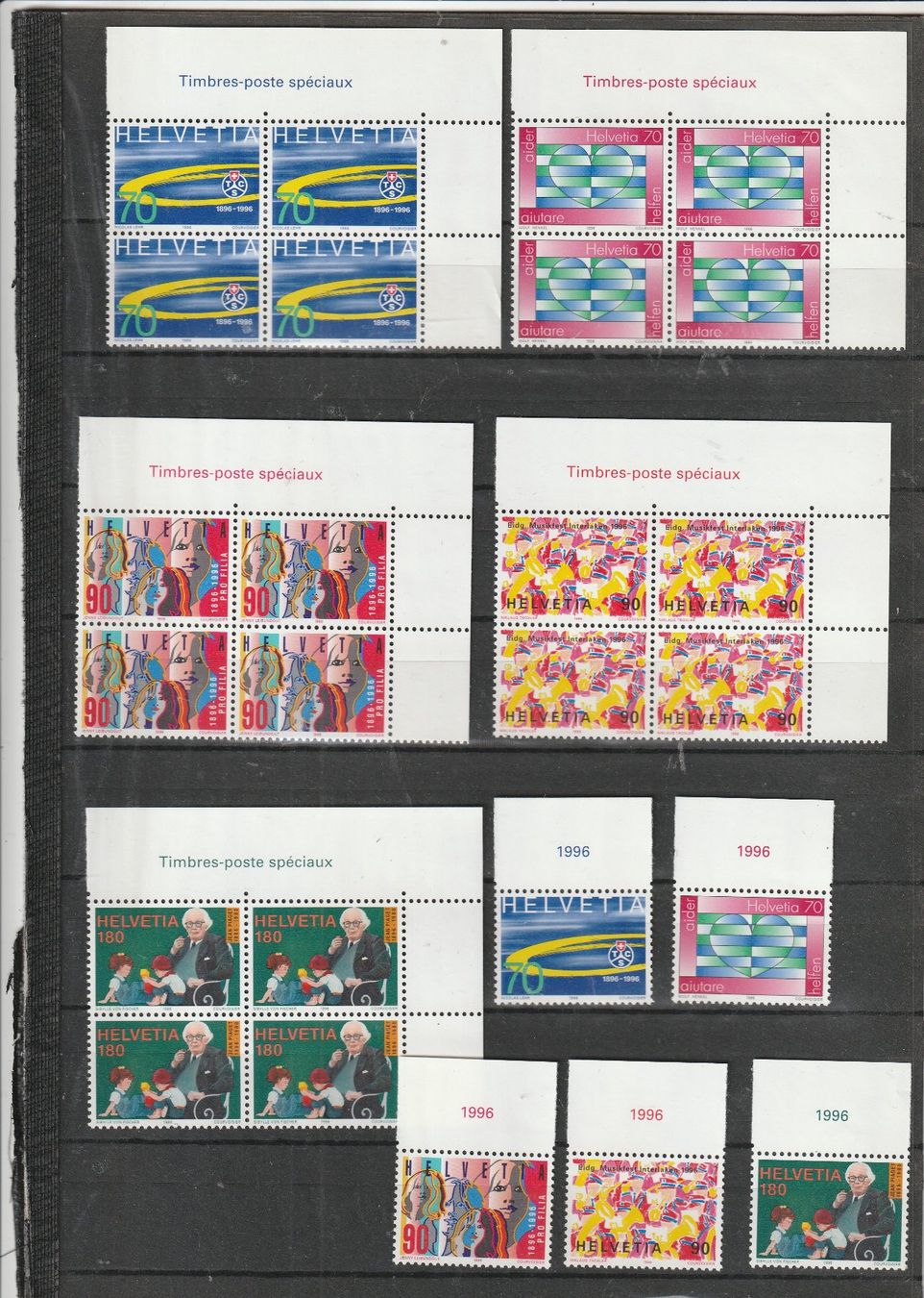 Tous les timbres: CH Frankaturware Sondermarken – D'occasion à Rupperswil par Ema10