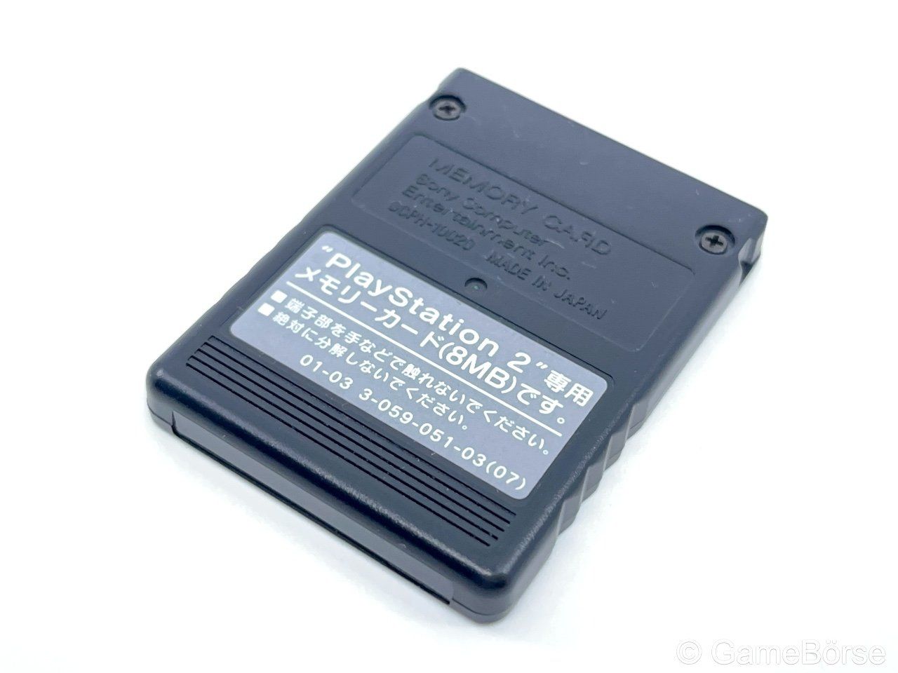 Sony Memory unit & Memory card: PS2 Memory Card 8MB Schwarz – Usato da Stettfurt venduto da GameBoerse 1