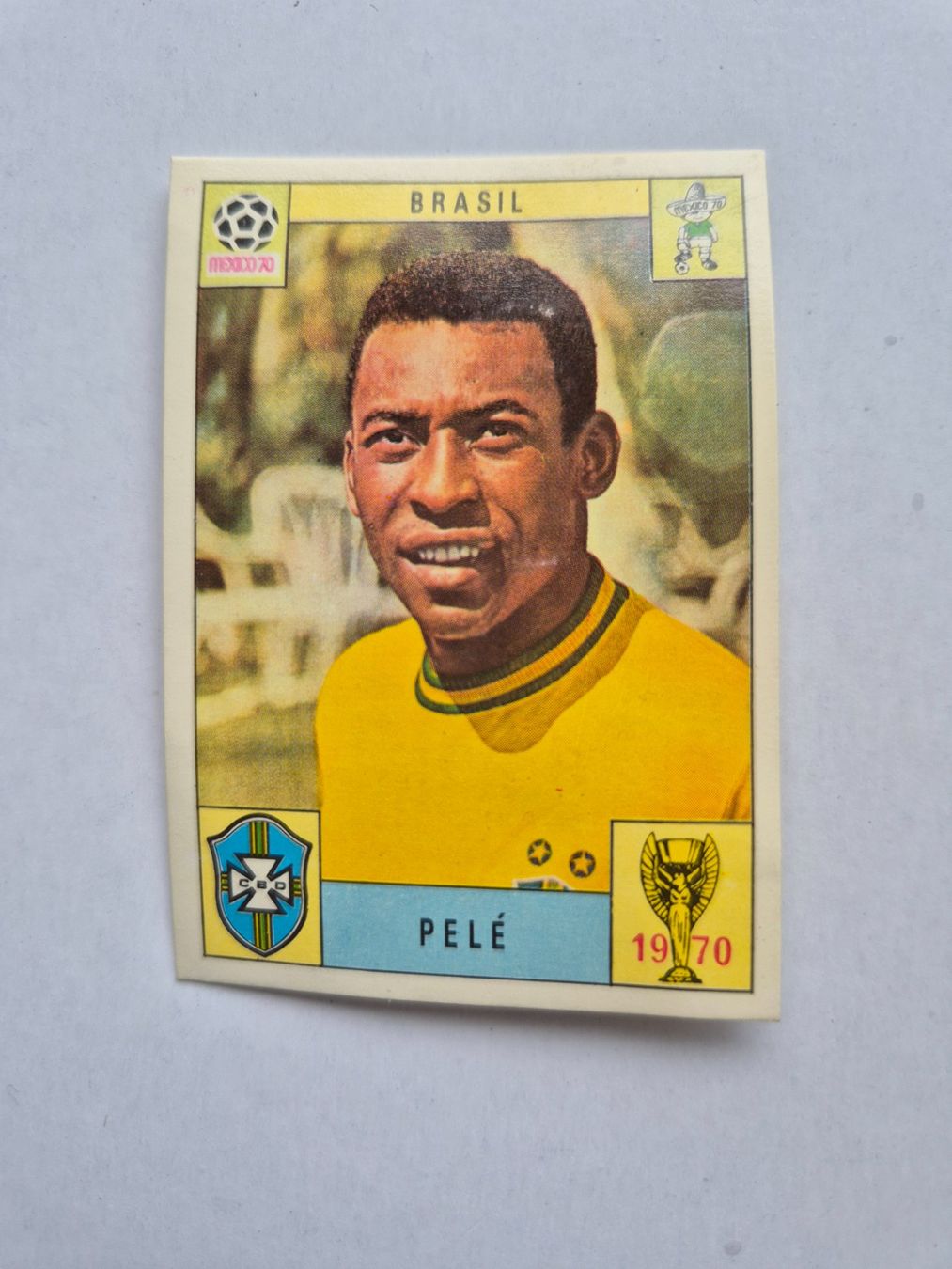Panini Sammelbilder & Trading cards: Panini Mexico 70 PELE Brasil Sammelbild – Gebraucht aus Langendorf von zvonu161