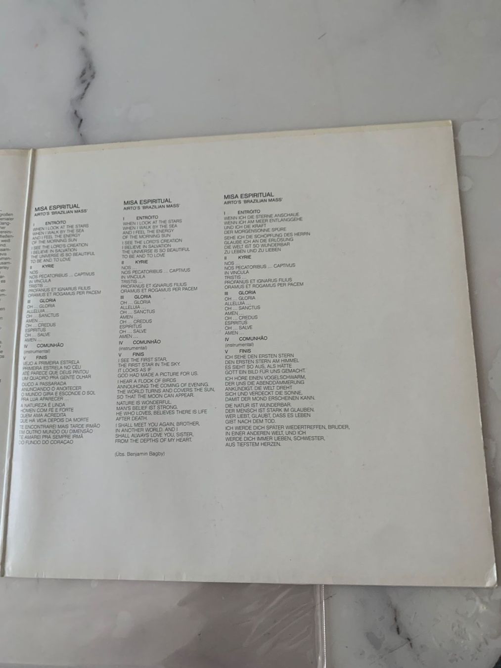 Dischi in vinile: Airto(Gil Evans)Misa Espiritual – Usato da lausanne venduto da Ccheche 3