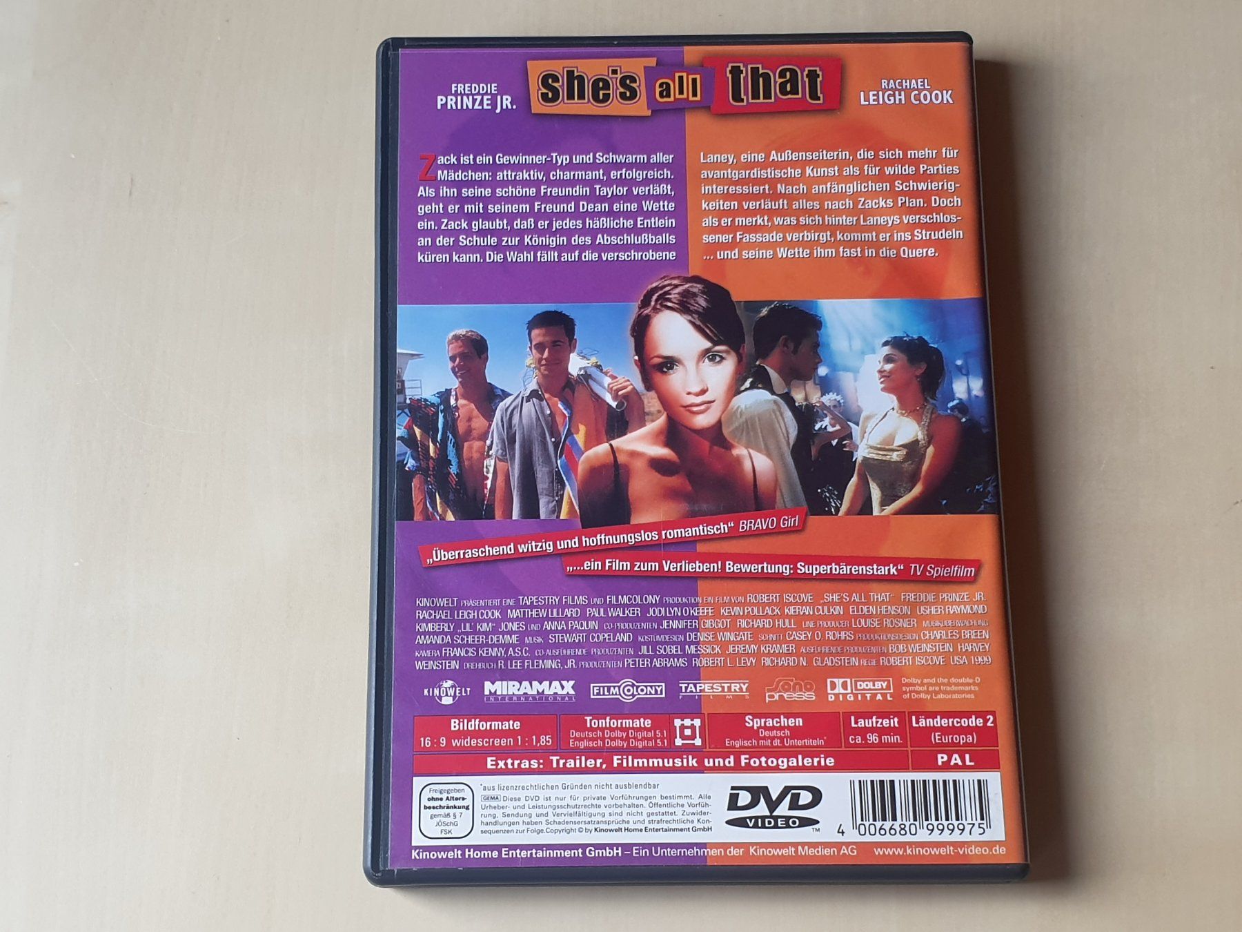 Tutti i DVDs: She's all that eine wie keine – Usato da Stansstad venduto da collectorsshop 1
