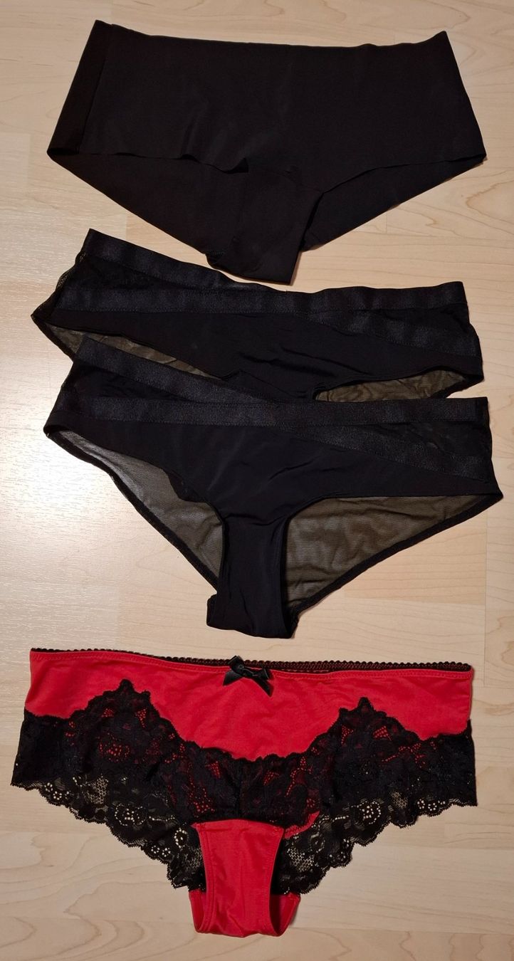 H&M Altra biancheria intima: 4 stk. Unterhosen/Slips gr.ca. 36/38, – Nuovo (secondo la descrizione) da Oberurnen venduto da rotty80 1