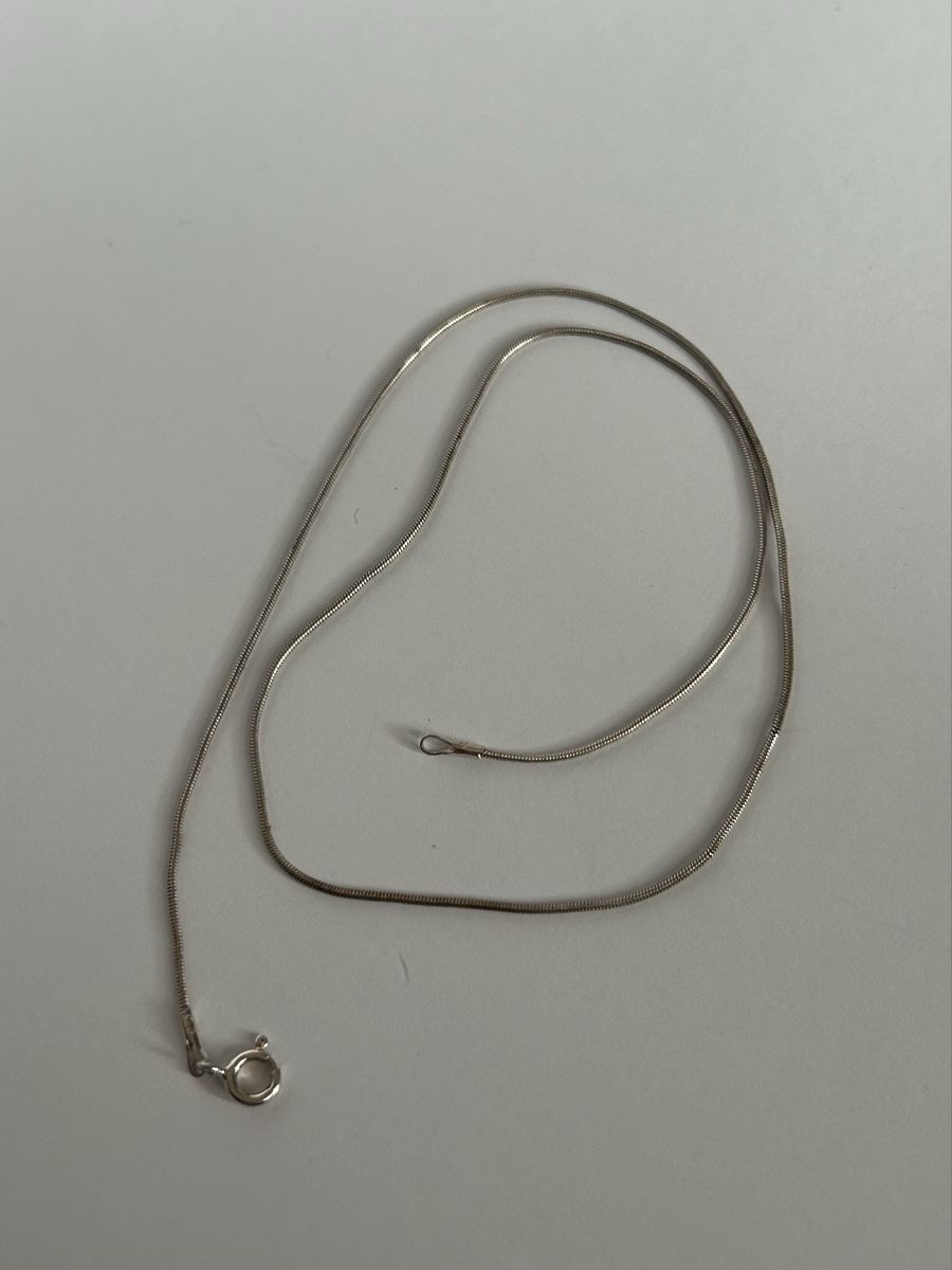 Colliers: Feine Silber Schlangenkette - 41cm – D'occasion à Bern par Ilikebluegems