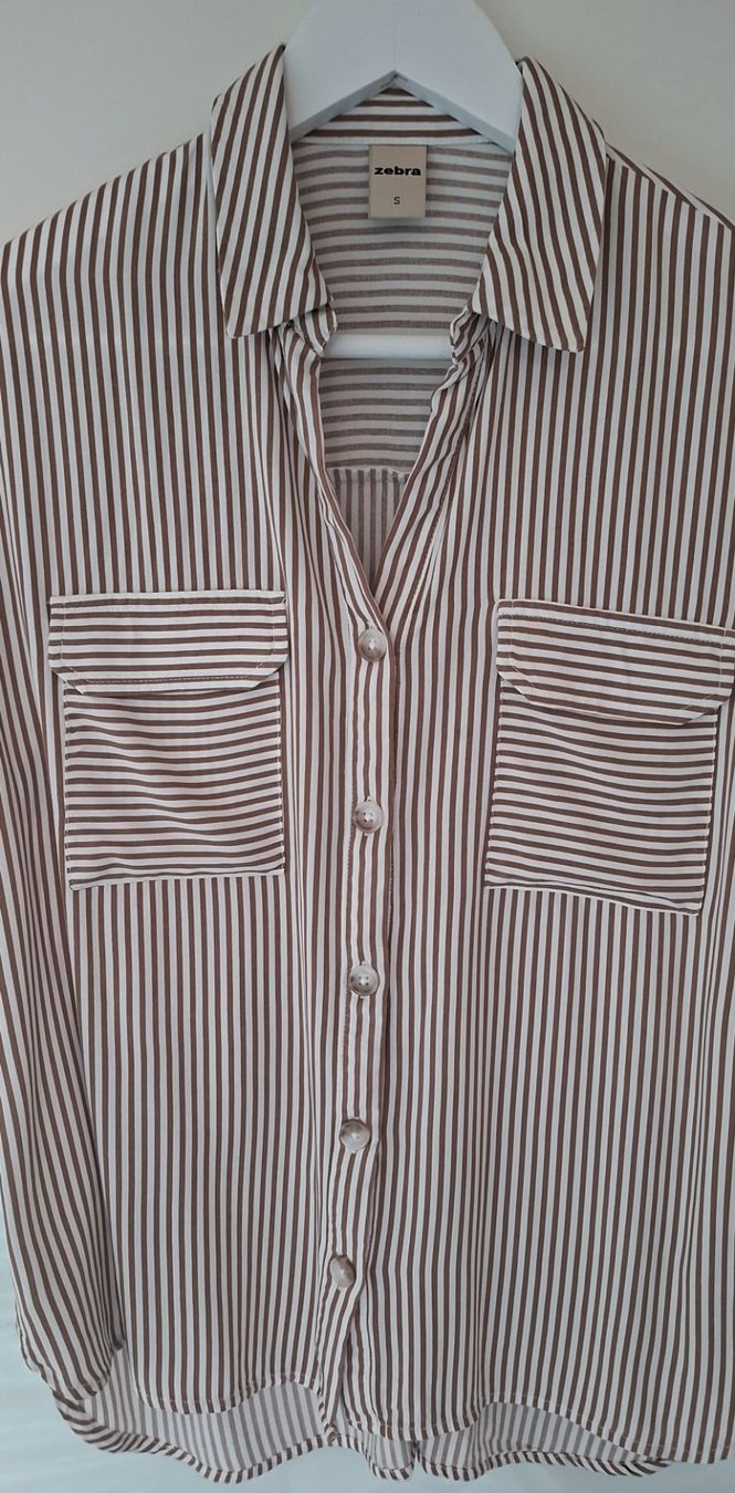 Zebra Chemisiers: Kurzärmelige Hemdbluse Gr. S – D'occasion à Feuerthalen par kigo87 1