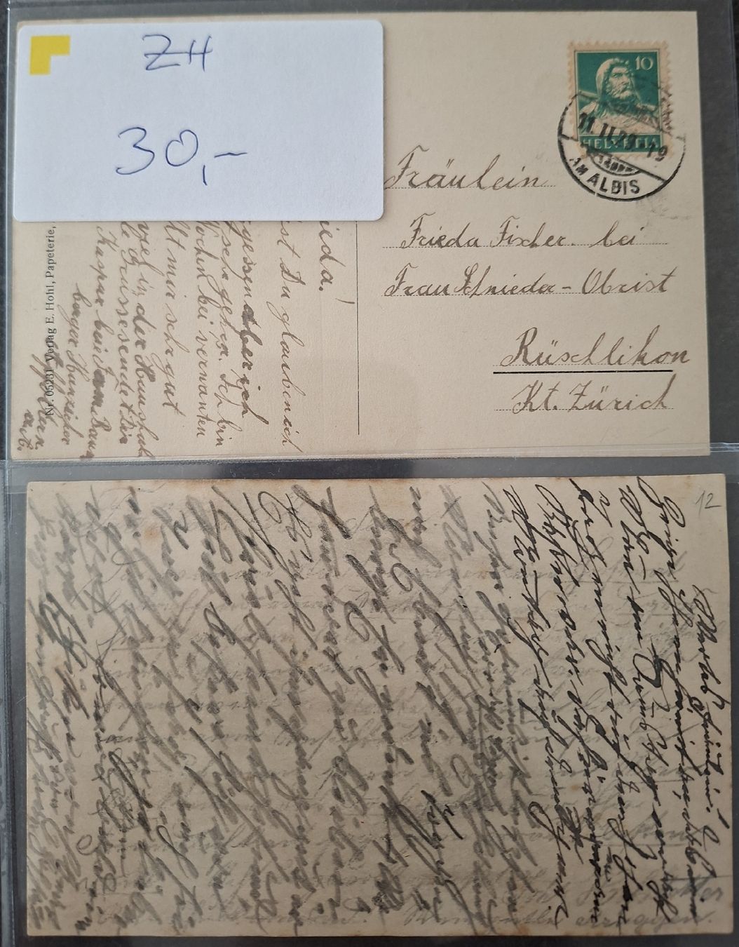 Cartes postales: Affoltern am Albis – D'occasion à Affoltern am Albis par Broki-Albis 1