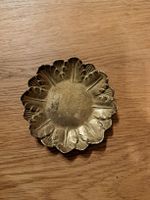 Vintage Messing Schale, Aschenbecher, Massiv Messing
