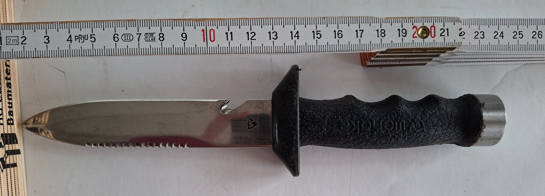 Sonstiges zum Tauchen: WENOKA Tauchmesser ca. 24 cm – Gebraucht aus Opfikon von Diversamente