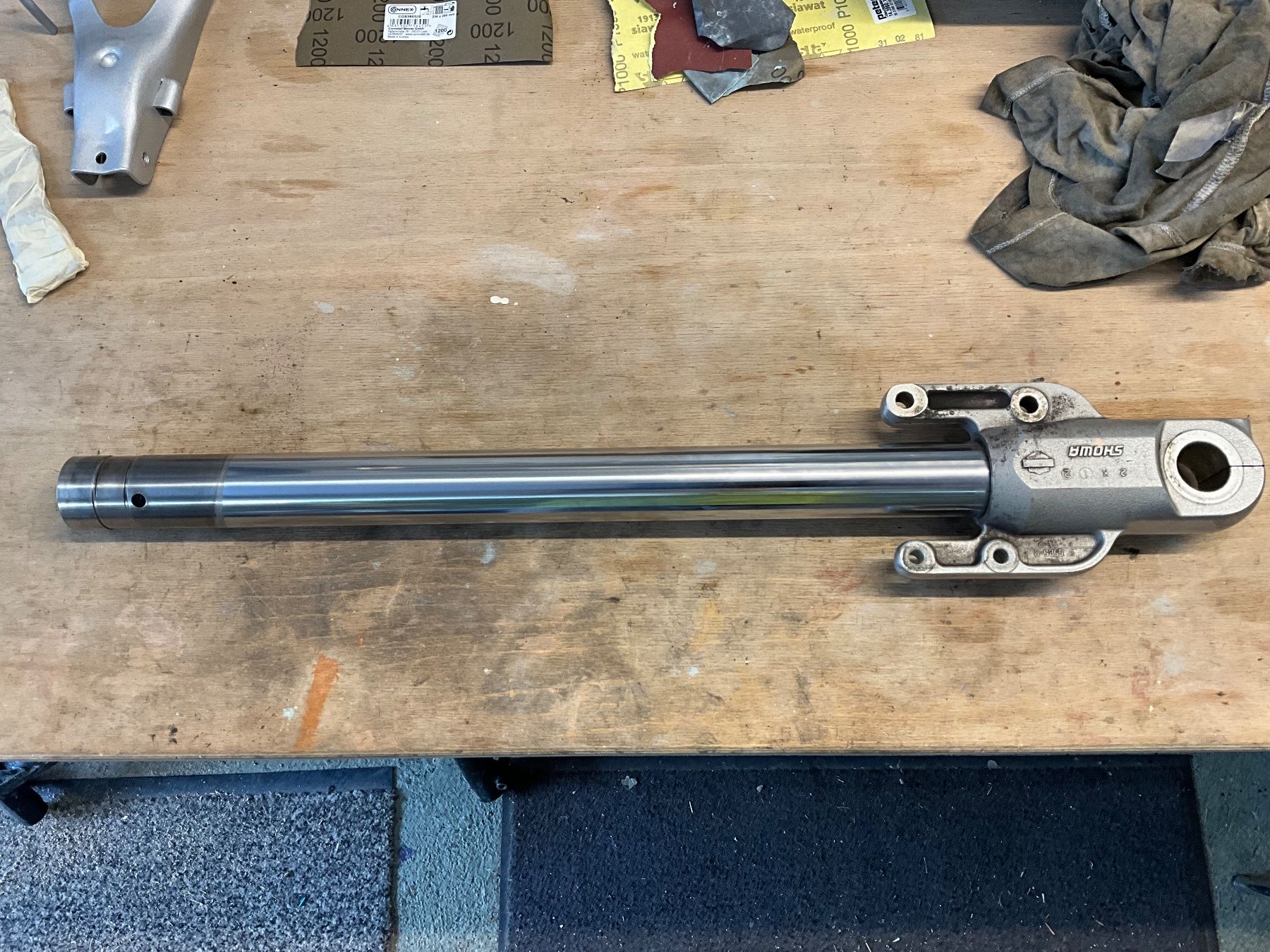 Harley-Davidson Chopper: Harley Davidson Vrod Muscle Gabel Riser – Gebraucht aus Nussbaumen AG von Mustang66