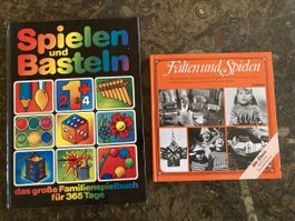 Spielen, Falten und Basteln - Vintage Bastelbücher, Kinder