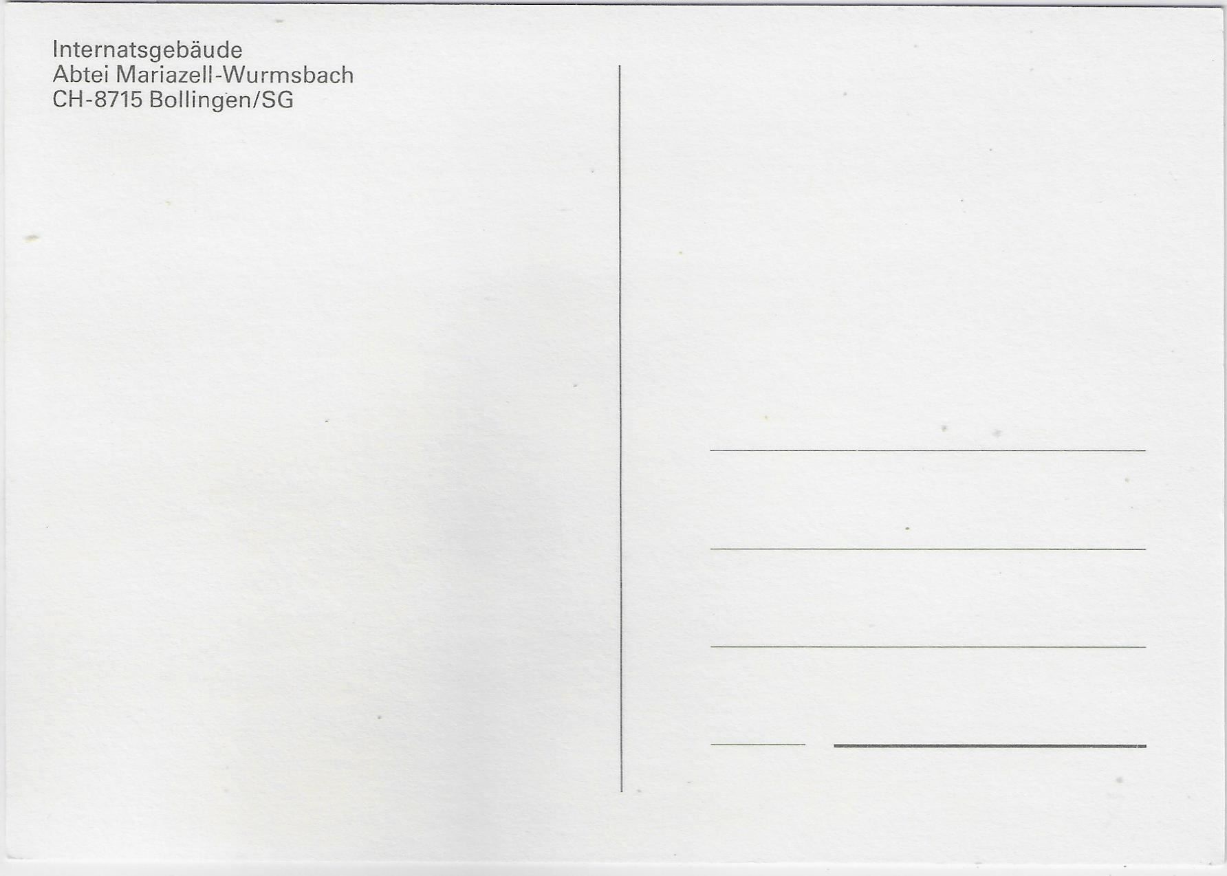 Poster & Bilder: Internatsgebäude Abtei Mariazell- – Antik aus Ettingen von Kartenplanet 1