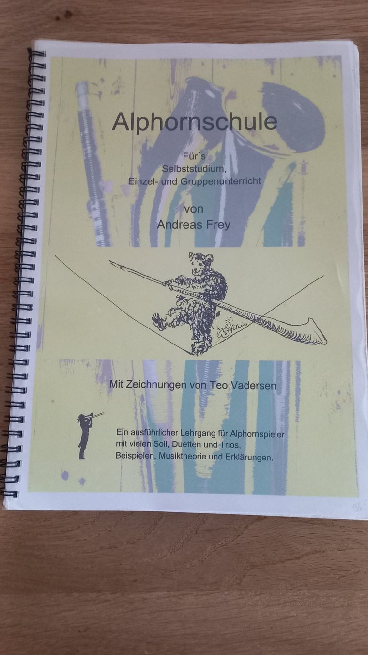 Libri: Alphornschule Andreas Frey Notenheft gebraucht – Usato da Luthern venduto da JanK_