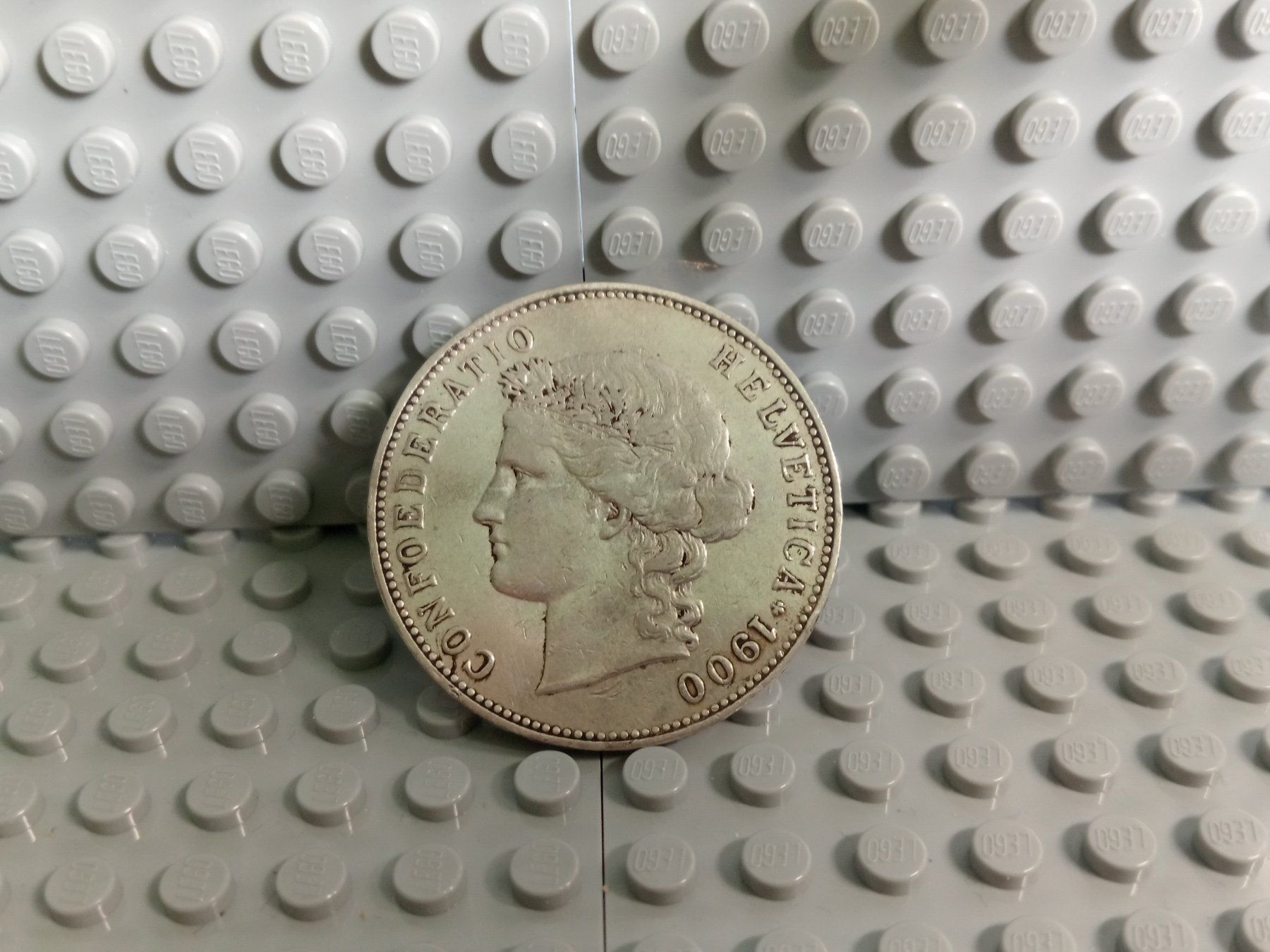 Tutti le monete: 5 francs 1900 -  SCHWEIZ – Usato da Arconciel venduto da breakout103