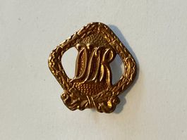 1 Anstecknadel DDR Sportabzeichen kupfern