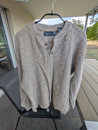 Pullover OSCAR DE LA RENTA braun Grösse L guter Zustand