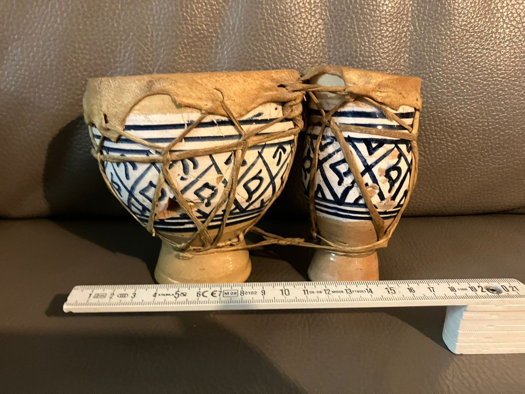 Strumenti musicali: Piccolo bongo di ceramica – Usato da Melano venduto da H-Sara 2