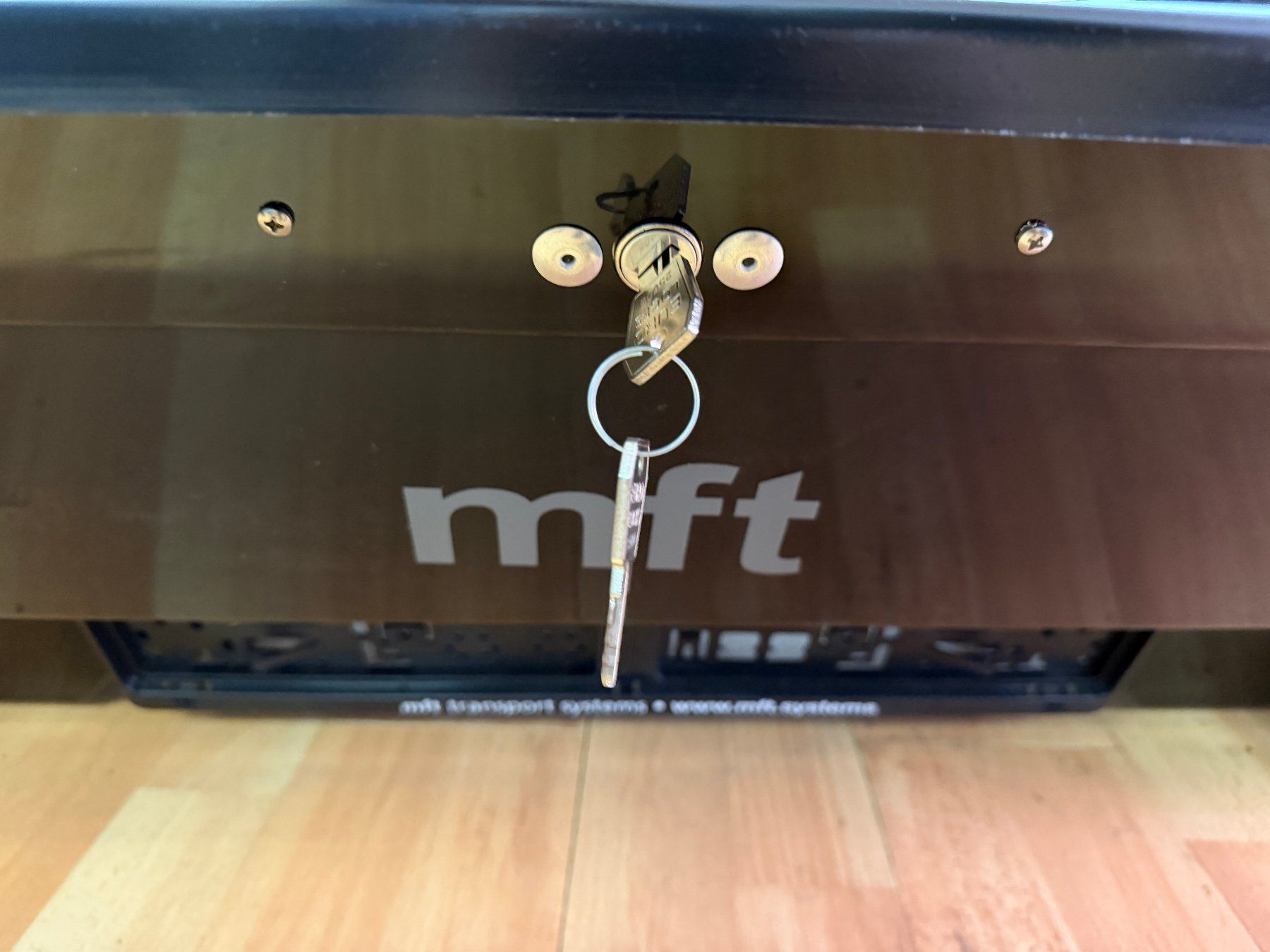 Ganci per rimorchio: MFT BackBox  Heckbox / Transportbox schwarz, Basisträger – Usato da Escholzmatt venduto da hardroot 5