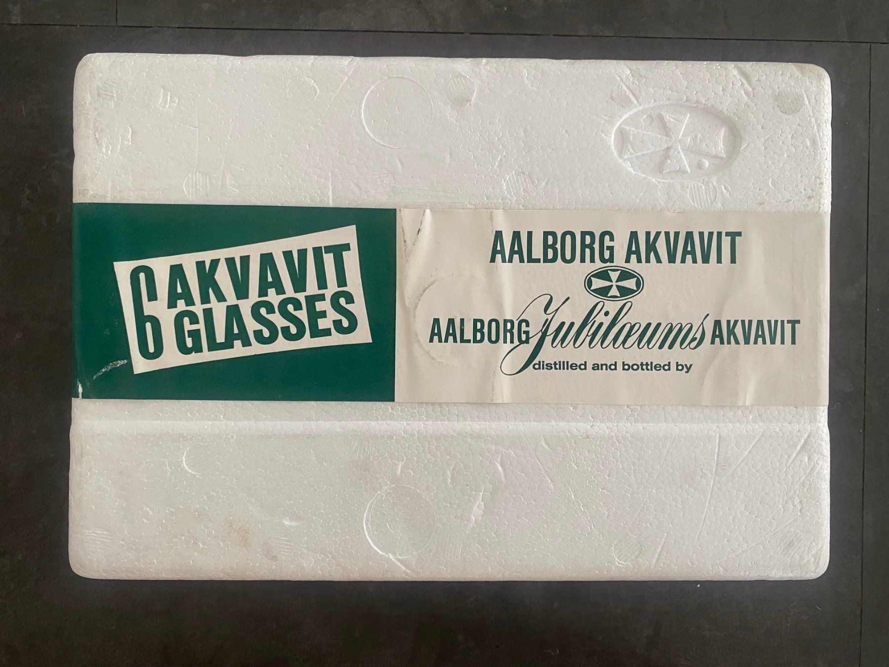 Bicchieri: 6 Aalborg Akvavit Gläser – Usato da Aarau venduto da chicochicomama 7
