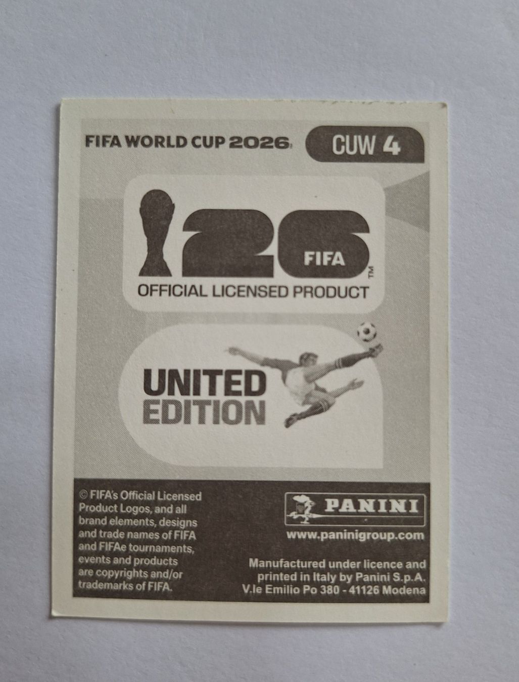 Panini Carte collezionabili: Panini Sherel Floranus CUW 4 – Nuovo (secondo la descrizione) da Romanens venduto da Crocette 1