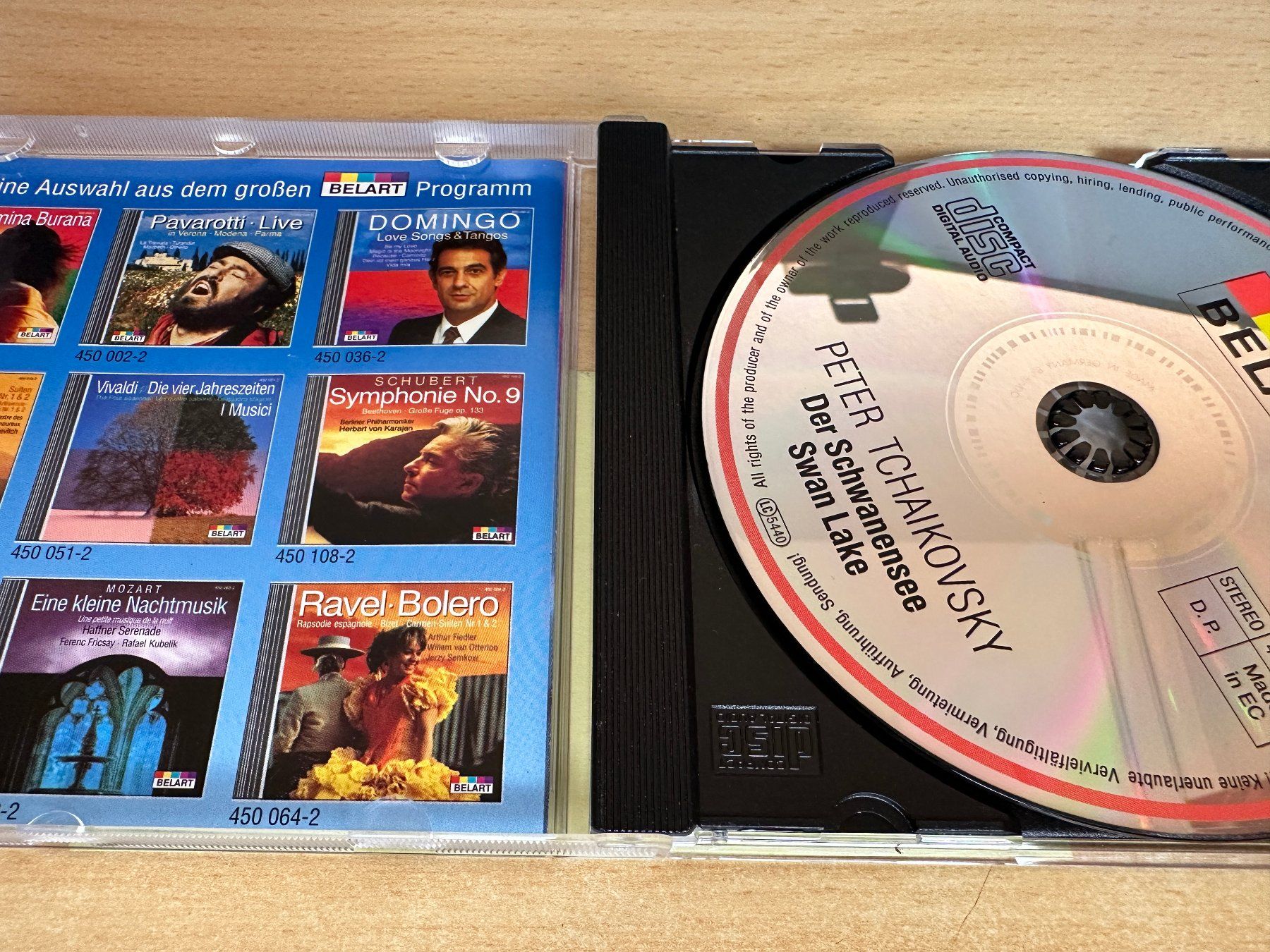 CD: S7 Tchaikovsky – Schwanensee-Dornröschen-Nussknacker – Usato da Rikon im Tösstal venduto da Alpenmutz 2
