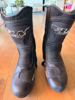 Motorradstiefel FLM schwarz Grösse 43