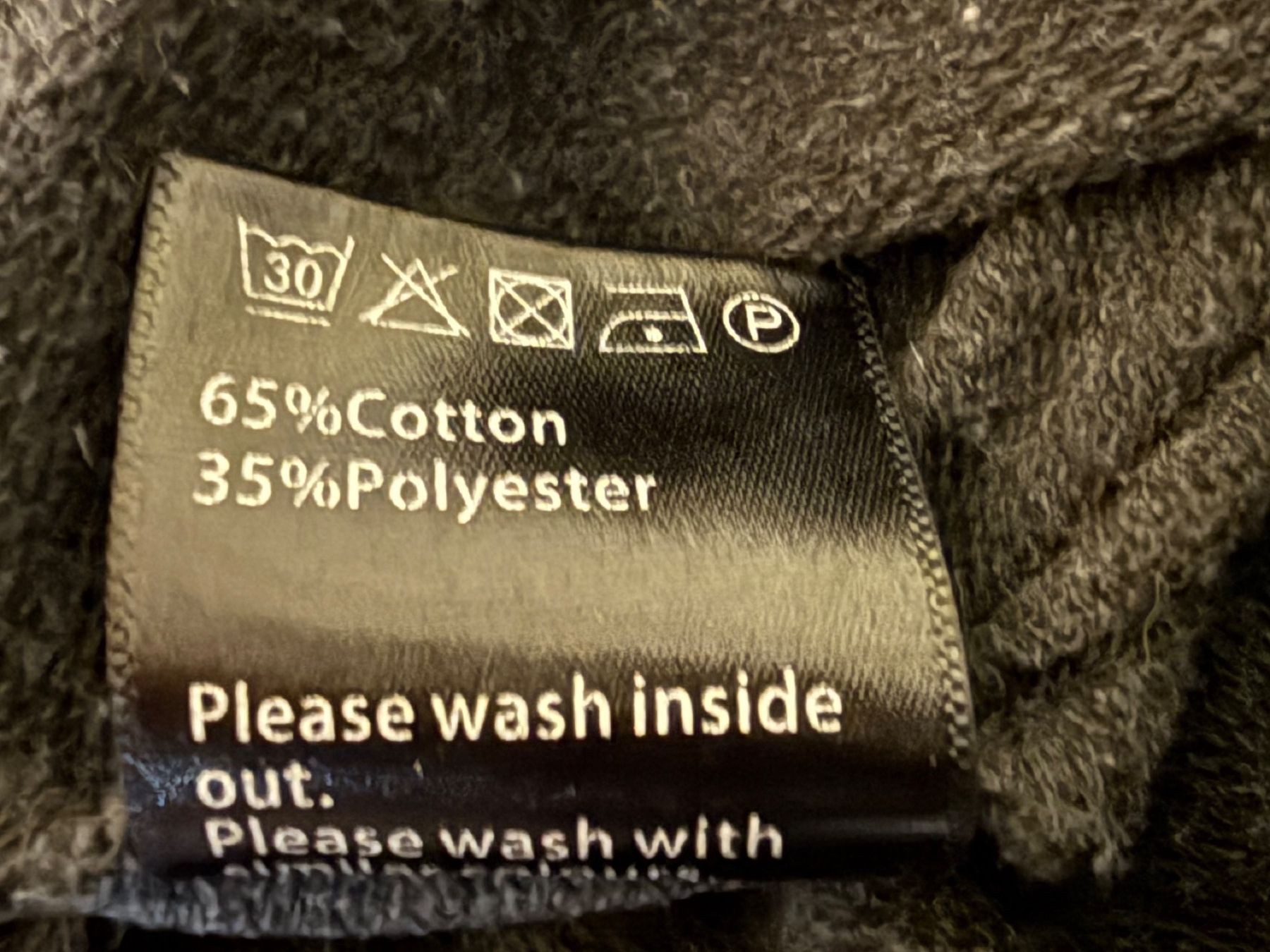 Maglioni & Felpe: Lässiger Pullover mit Aufdruck, Gröss M grau – Usato da Hundwil venduto da Sandysan1702 4
