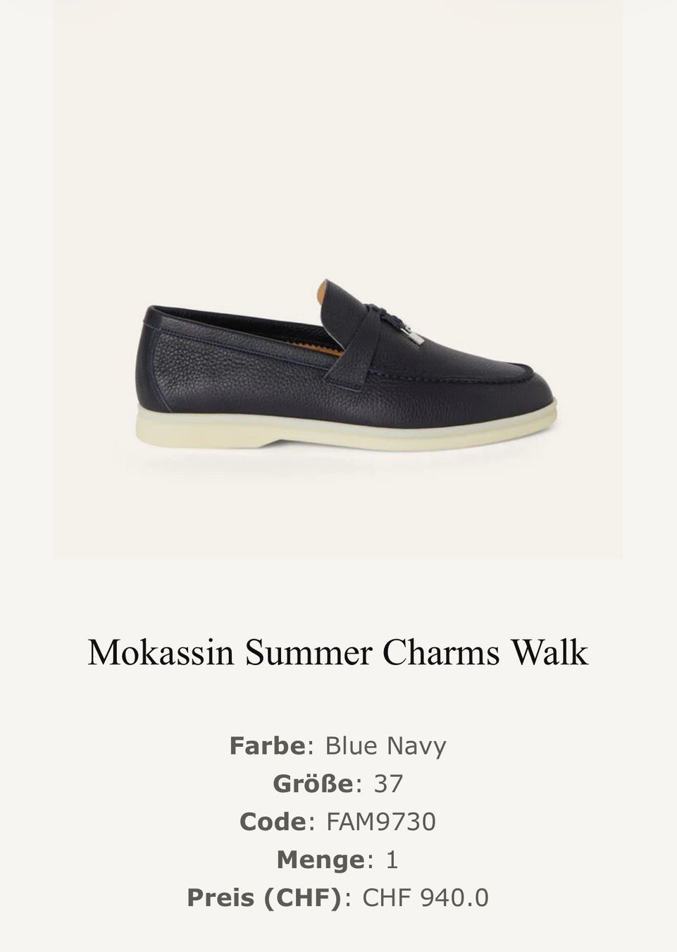 Loro Piana Damenschuhe: Loro Piana Schuhe 37 – Neu (gemäss Beschreibung) aus Oberrieden von mari_na.suisse